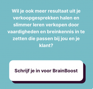 BrainBoost NeuroSales Verkooptraining